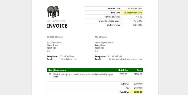 InvoiceWriter - Make-invoice-web