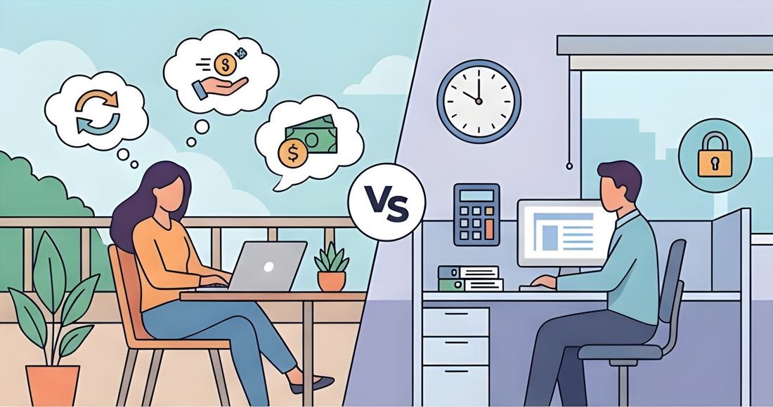 freelance vs job
